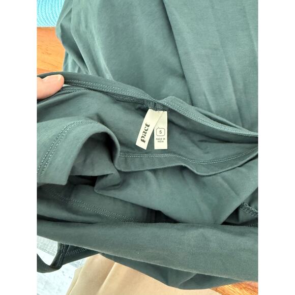 Pact Fit and Flare Organic Cotton Mini Dress Size Small - Picture 8 of 8